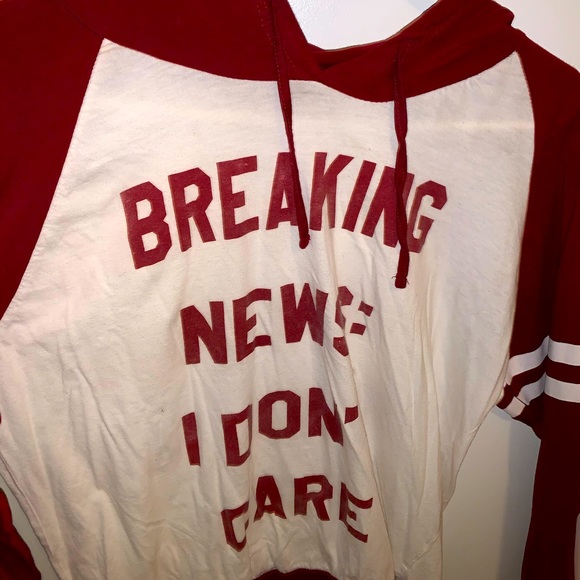 On Fire Sweaters - Breaking news I don’t care sweater